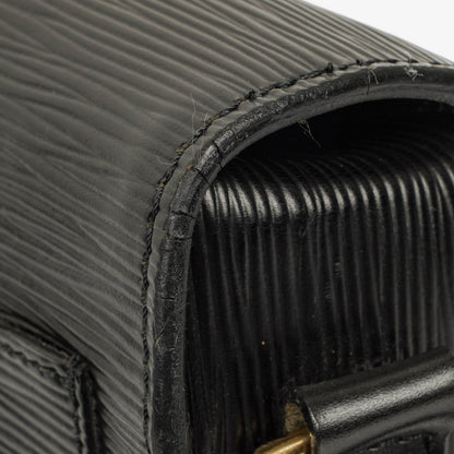 Louis Vuitton Saint Cloud Crossbody-Tasche aus schwarzem Epi Leder