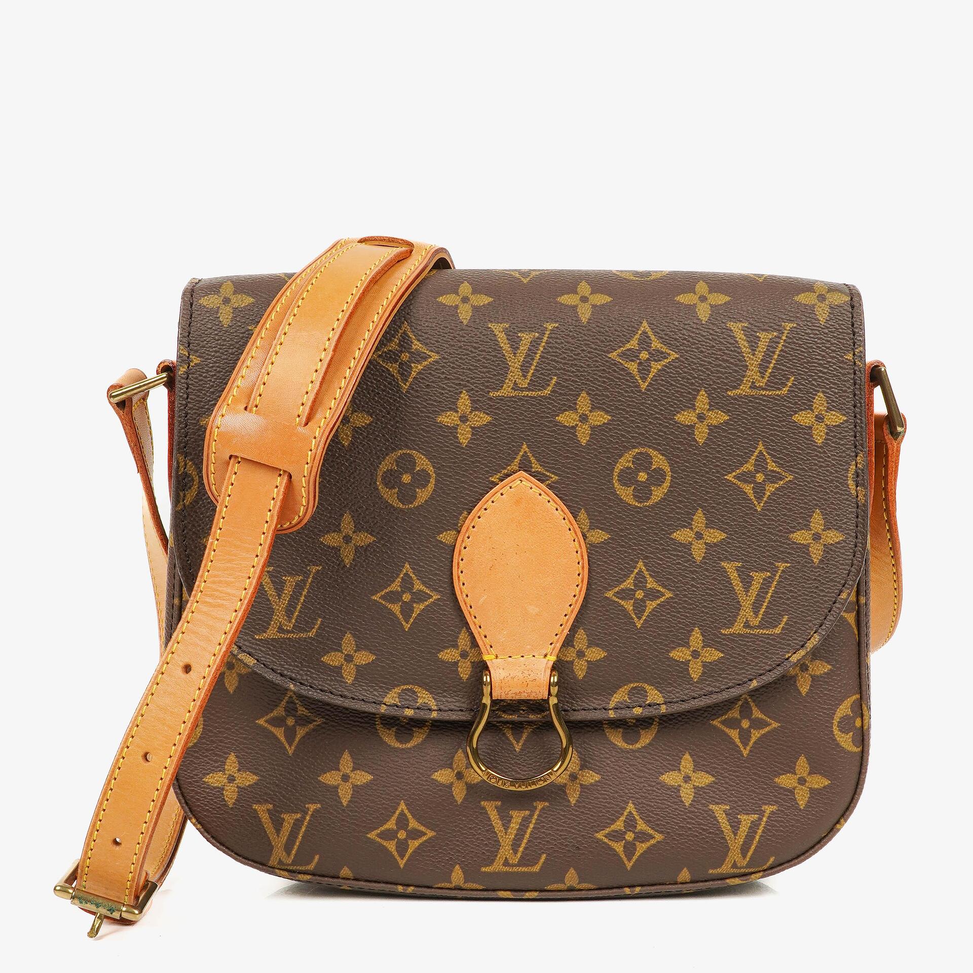 Louis Vuitton Saint Cloud GM Schultertasche aus Monogram Canvas