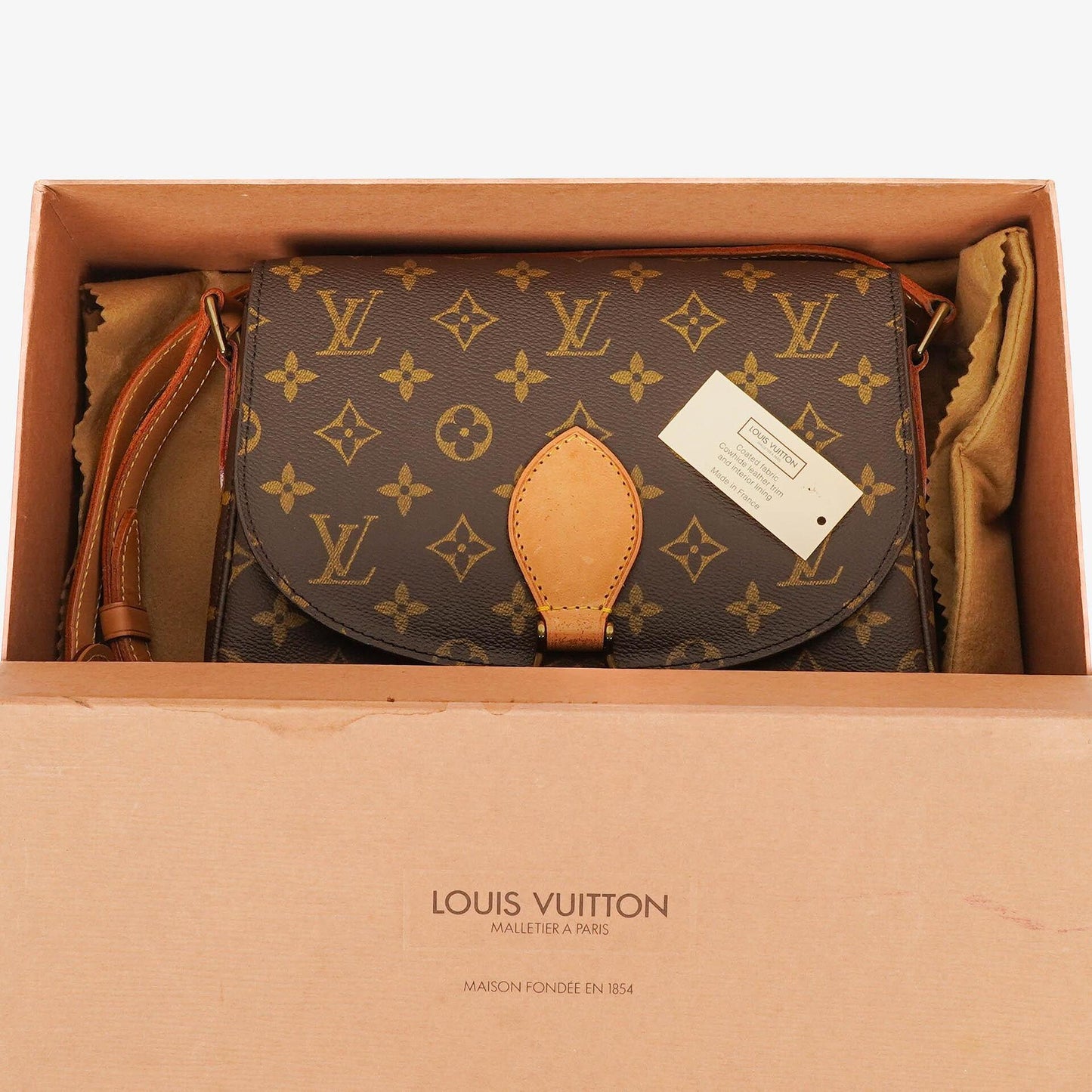 Louis Vuitton Saint Cloud GM Schultertasche aus Monogram Canvas
