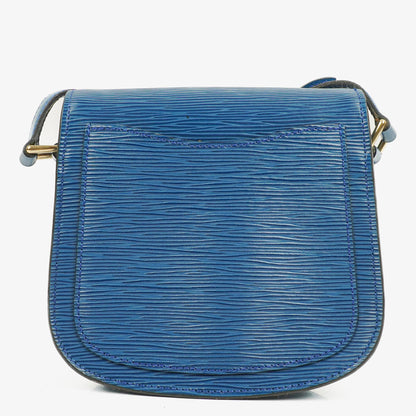 Louis Vuitton Saint Cloud PM Umhängetasche aus blauem Epi Leder