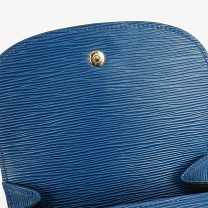 Louis Vuitton Saint Cloud PM Umhängetasche aus blauem Epi Leder