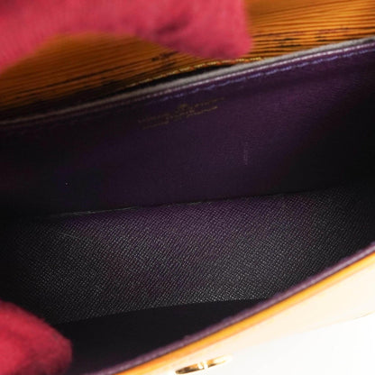 Louis Vuitton Saint Cloud PM Crossbody Tasche aus gelbem Epi-Leder