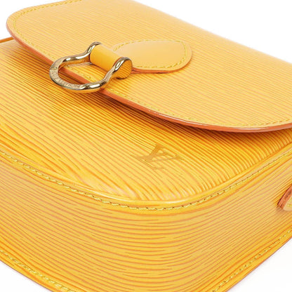 Louis Vuitton Saint Cloud PM Crossbody Tasche aus gelbem Epi-Leder