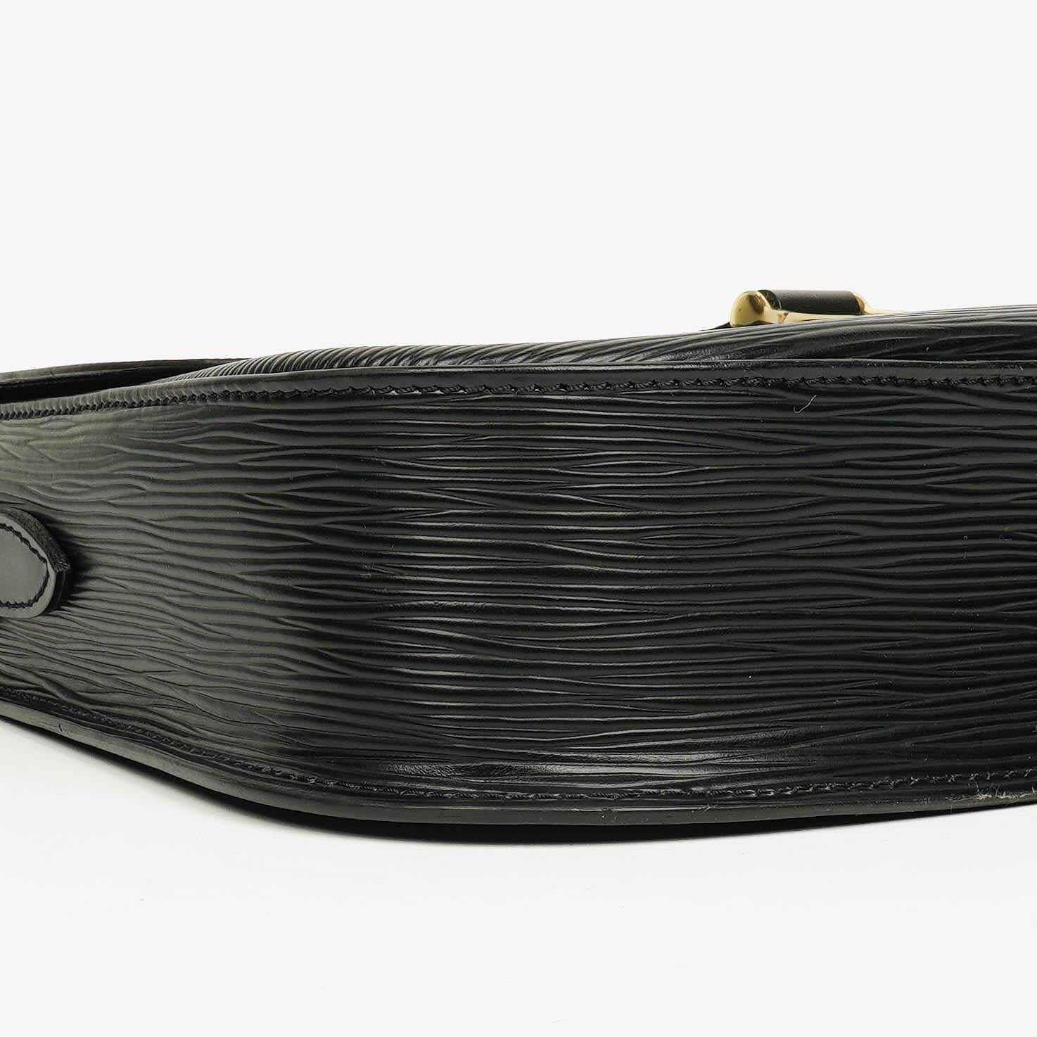 Louis Vuitton Saint Cloud Vintage GM Umhängetasche aus schwarzem Epi Leder