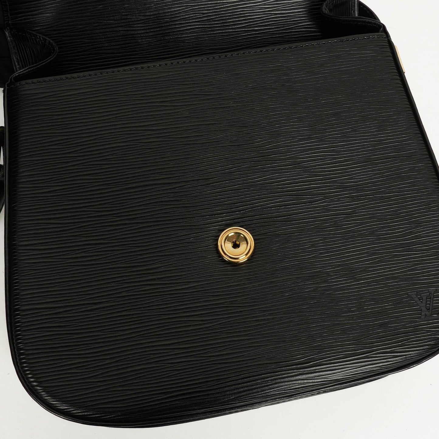 Louis Vuitton Saint Cloud Vintage GM Umhängetasche aus schwarzem Epi Leder