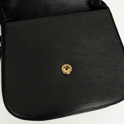 Louis Vuitton Saint Cloud Vintage GM Umhängetasche aus schwarzem Epi Leder