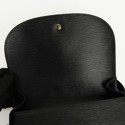Louis Vuitton Saint Cloud Vintage GM Umhängetasche aus schwarzem Epi Leder
