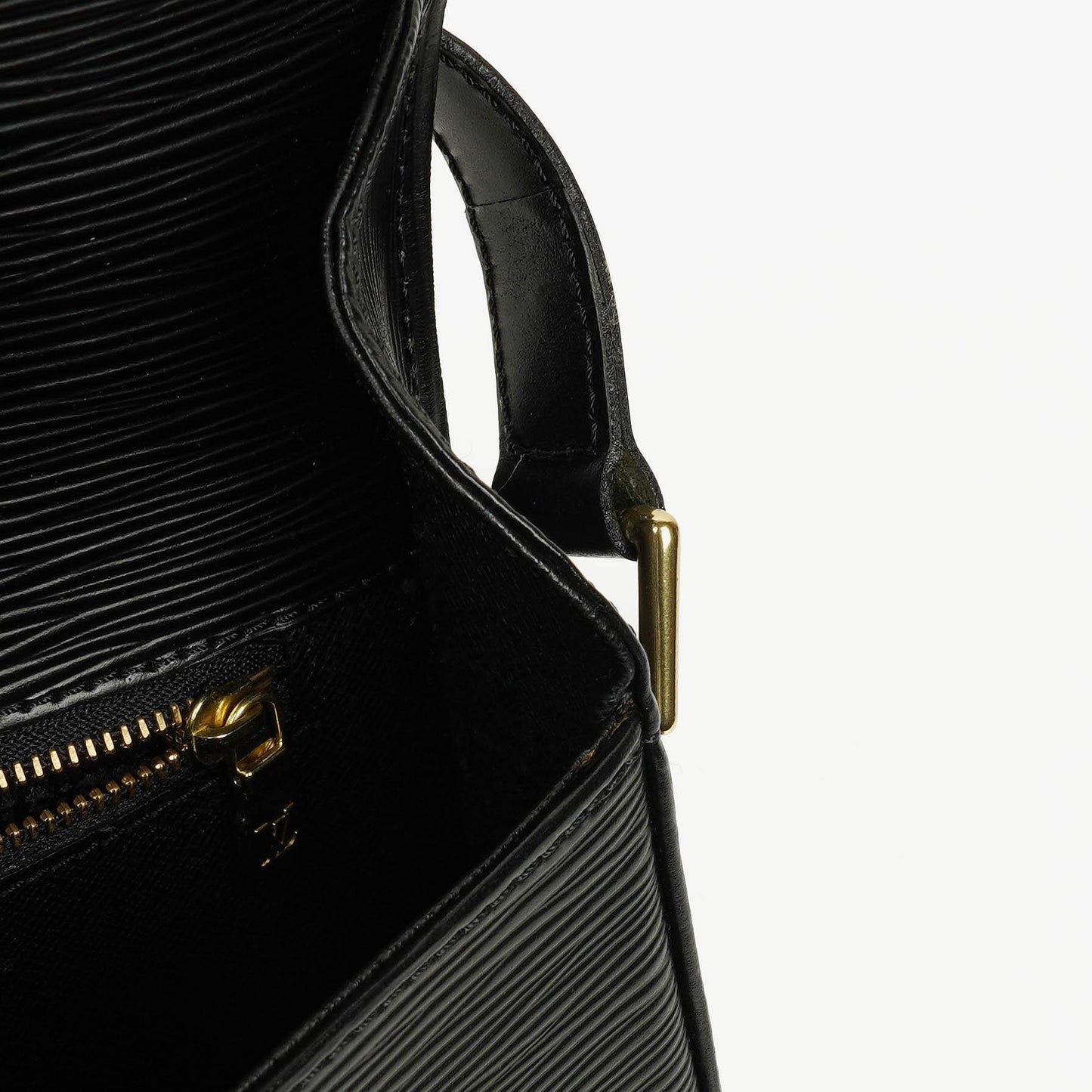 Louis Vuitton Saint Cloud Vintage GM Umhängetasche aus schwarzem Epi Leder