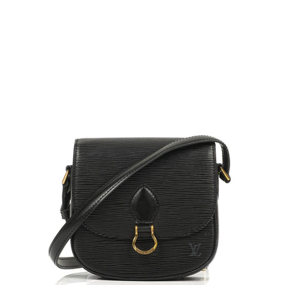 Louis Vuitton Saint Cloud Vintage PM Schwarze EPI-Leder Umhängetasche
