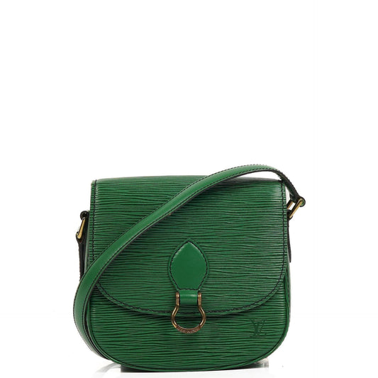 Louis Vuitton Saint Cloud Vintage PM Grün EPI Leder Crossbody Tasche