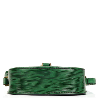Louis Vuitton Saint Cloud Vintage PM Grün EPI Leder Crossbody Tasche