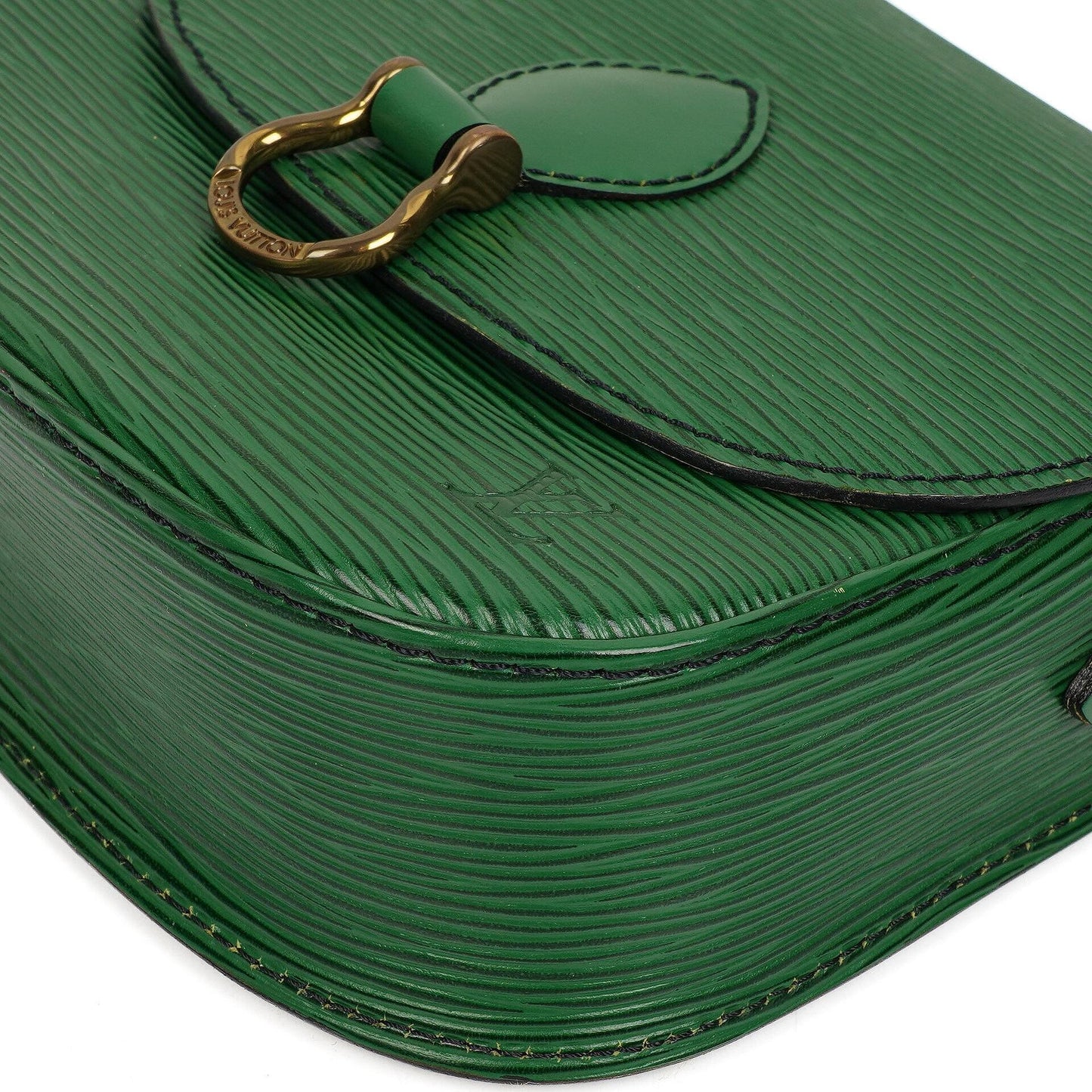 Louis Vuitton Saint Cloud Vintage PM Grün EPI Leder Crossbody Tasche
