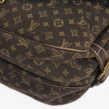 Louis Vuitton Saumur 30 Mini Lin Monogramm in Dune