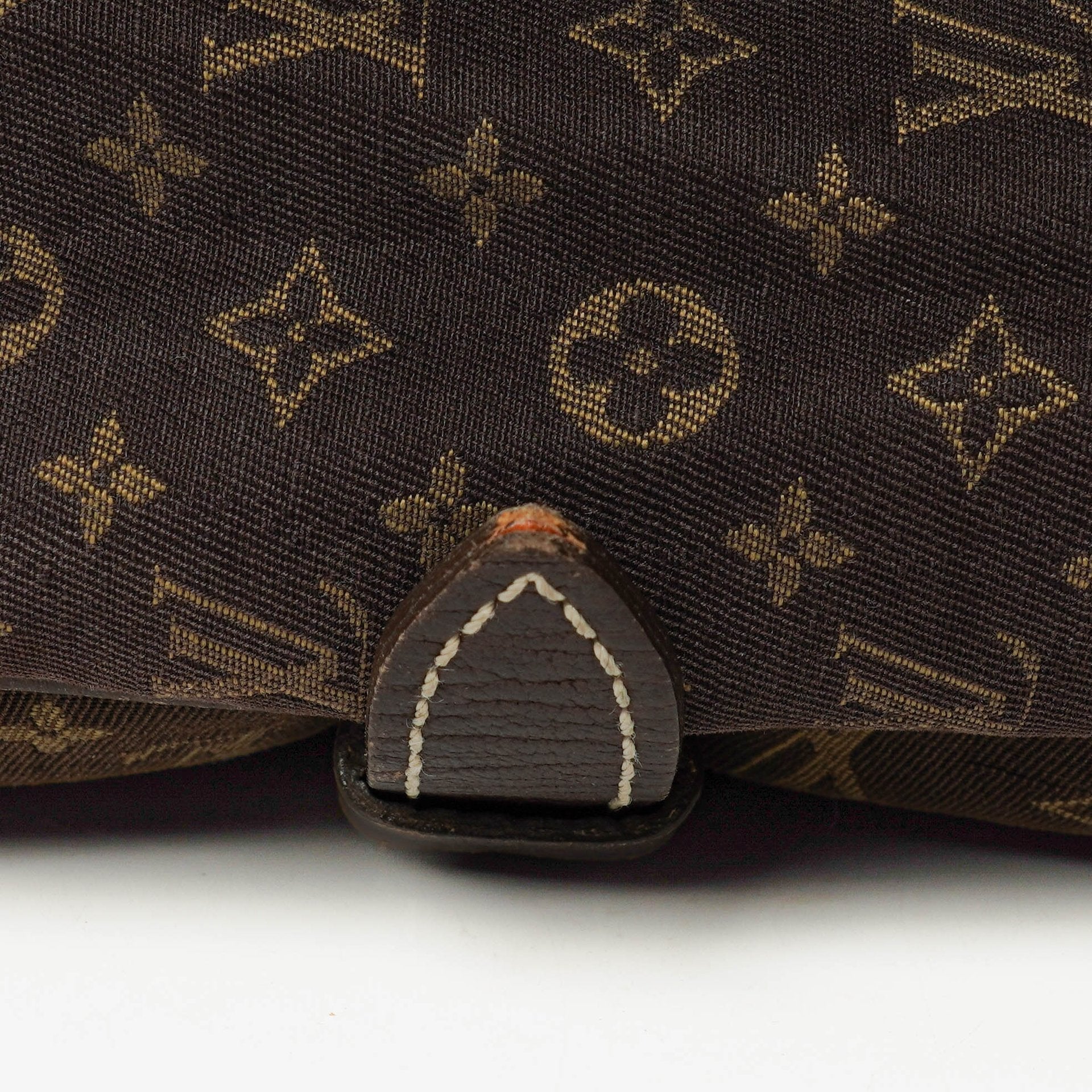 Louis Vuitton Saumur 30 Mini Lin Monogramm in Dune