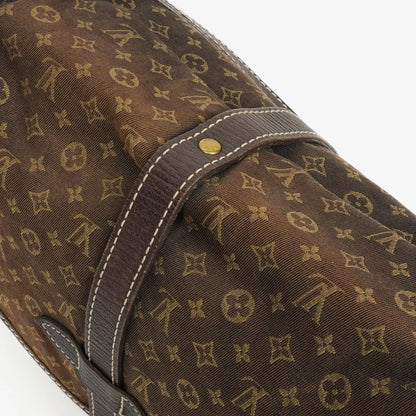 Louis Vuitton Saumur 30 Mini Lin Monogramm in Dune