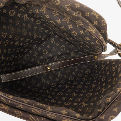 Louis Vuitton Saumur 30 Mini Lin Monogramm in Dune