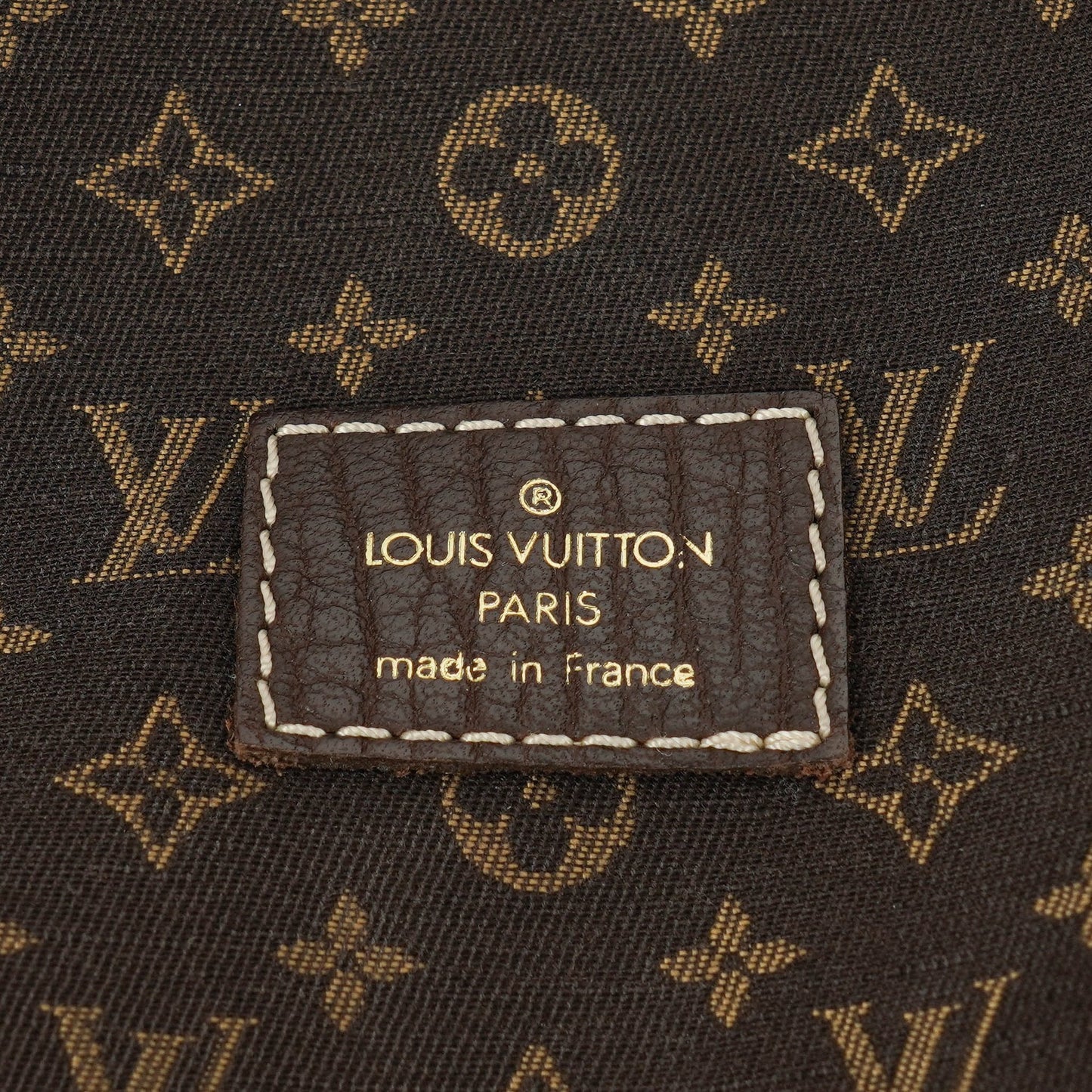 Louis Vuitton Saumur 30 Mini Lin Monogramm in Dune