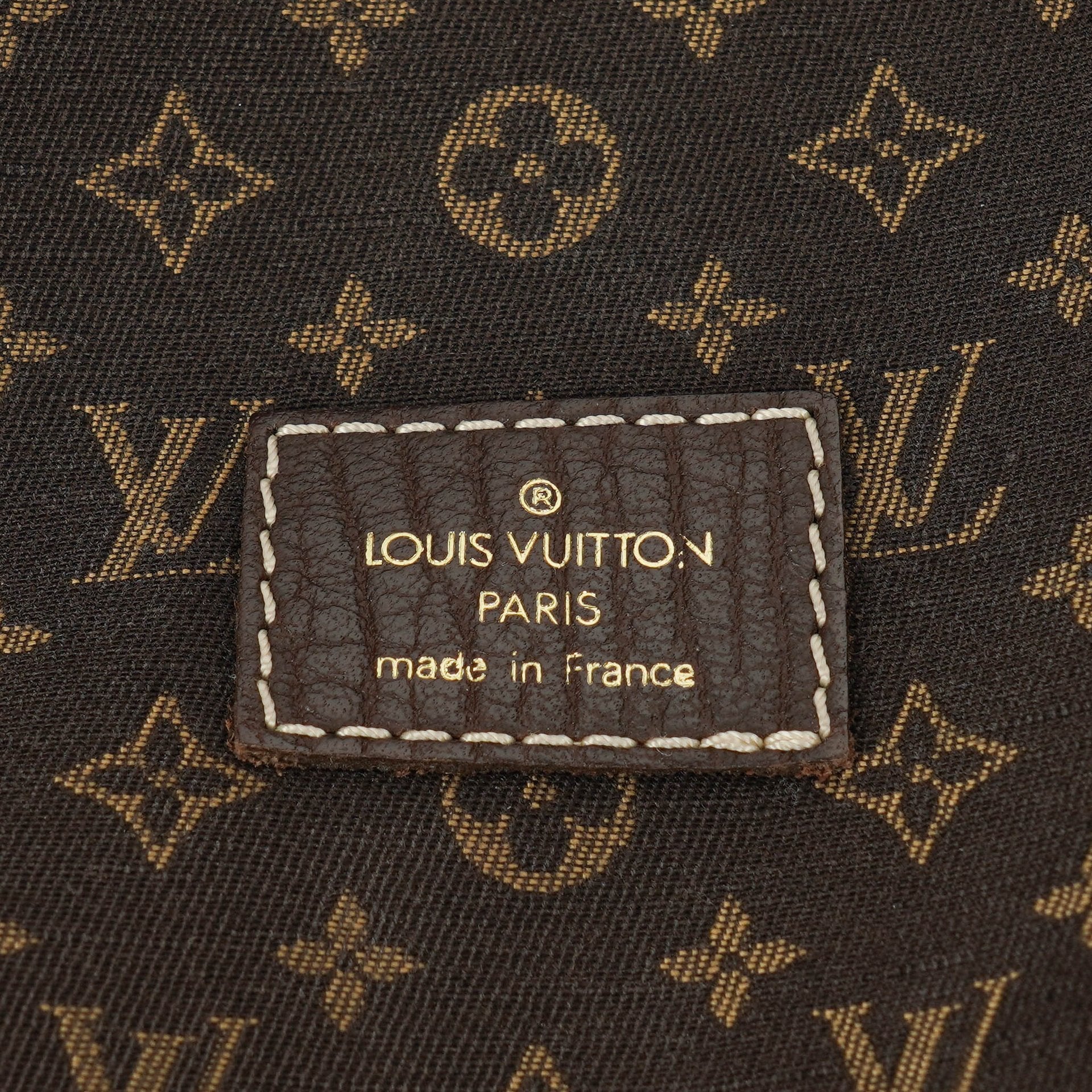 Louis Vuitton Saumur 30 Mini Lin Monogramm in Dune