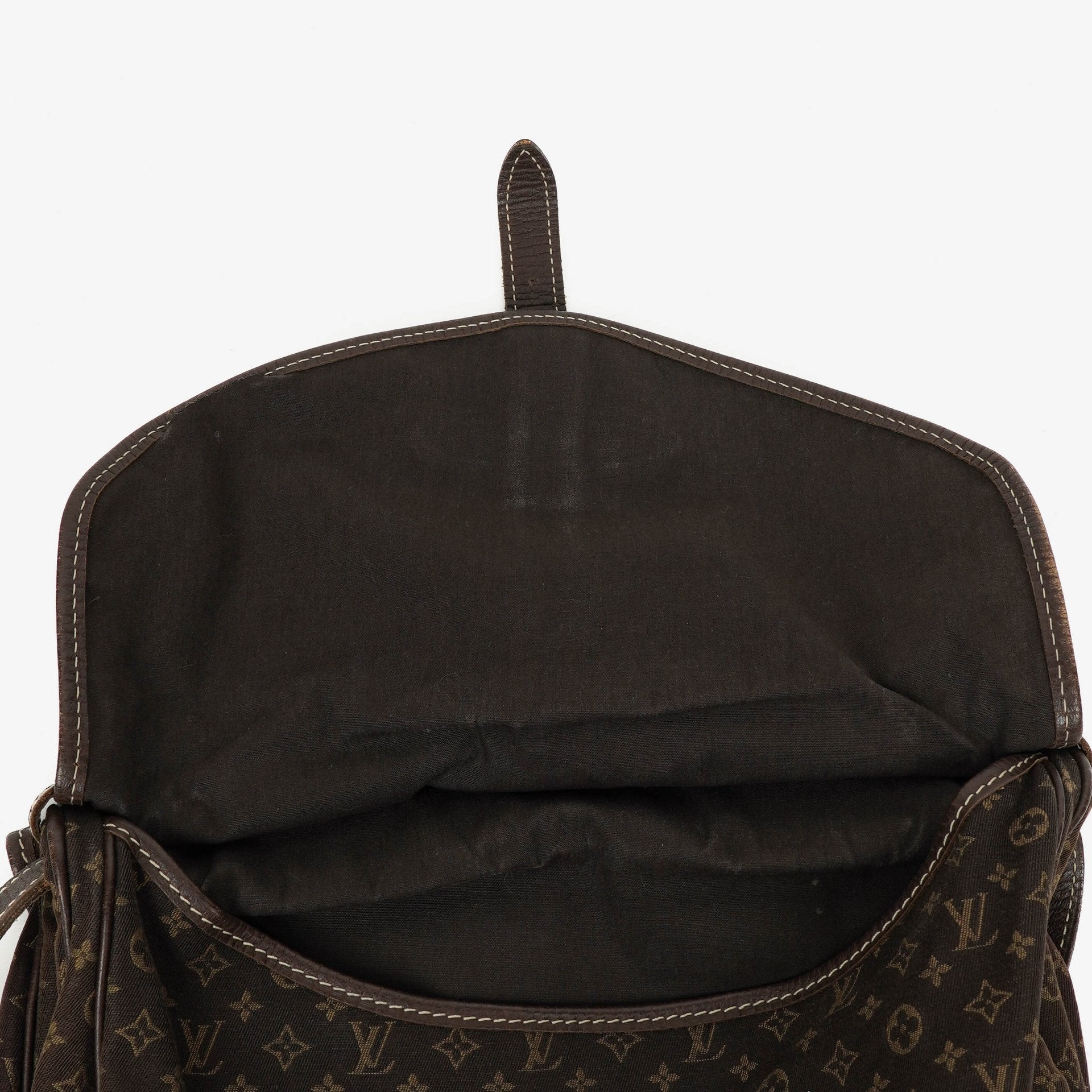 Louis Vuitton Saumur 30 Mini Lin Monogramm in Dune