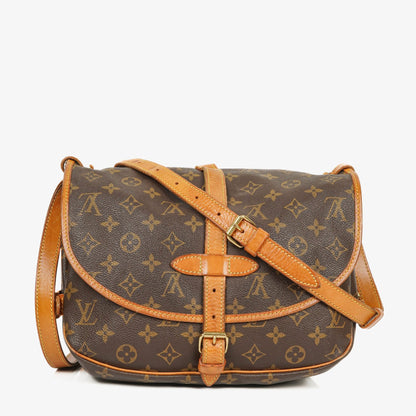 Louis Vuitton Saumur 30 Umhängetasche aus Monogram Canvas