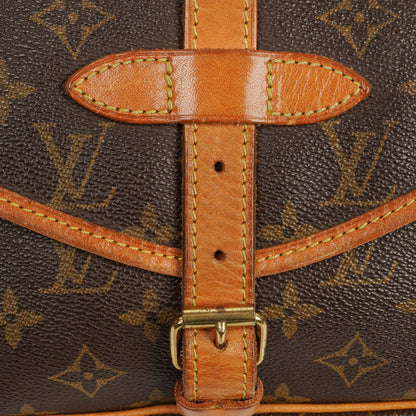 Louis Vuitton Saumur 30 Umhängetasche aus Monogram Canvas
