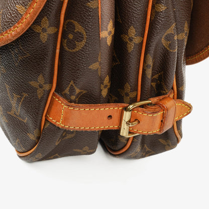 Louis Vuitton Saumur 30 Umhängetasche aus Monogram Canvas
