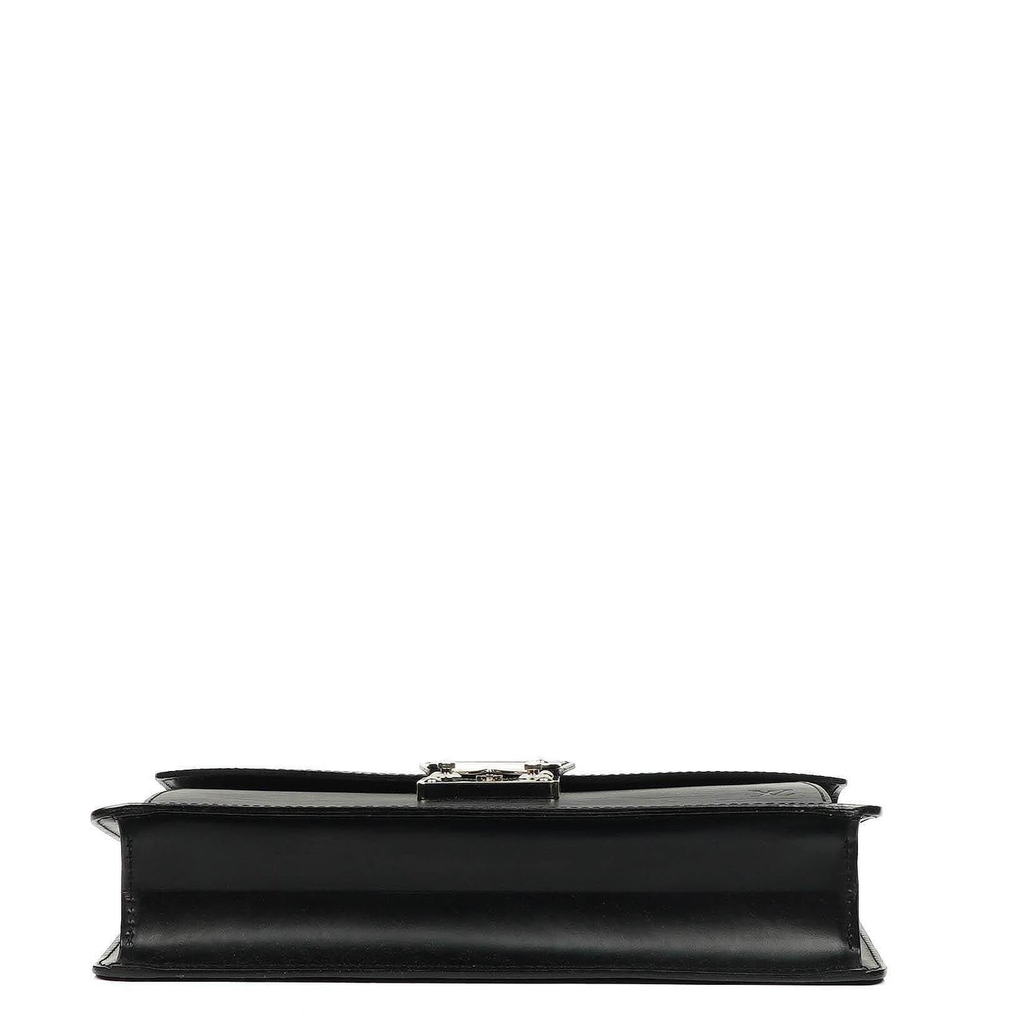 Louis Vuitton Sellier Dragonne Clutch aus schwarzem Epi-Leder