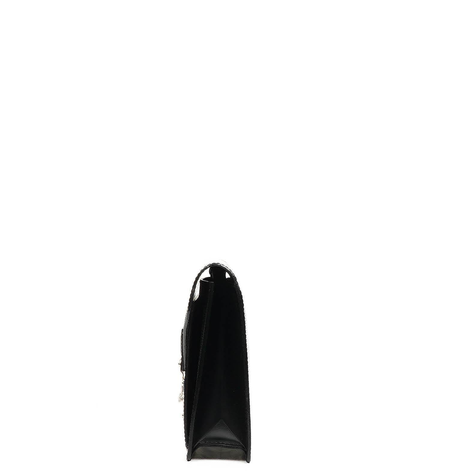 Louis Vuitton Sellier Dragonne Clutch aus schwarzem Epi-Leder