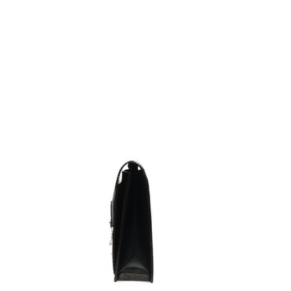 Louis Vuitton Sellier Dragonne Clutch aus schwarzem Epi-Leder