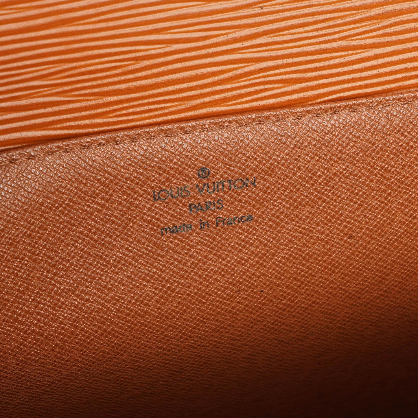 Louis Vuitton Serviette Ambassador Aktentasche aus braunem Epi Leder, 1996