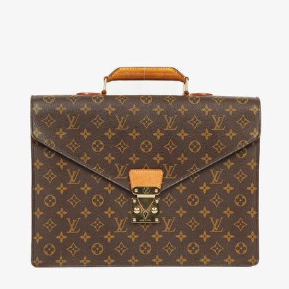 Louis Vuitton Serviette Ambassador Aktentasche aus Monogram Canvas