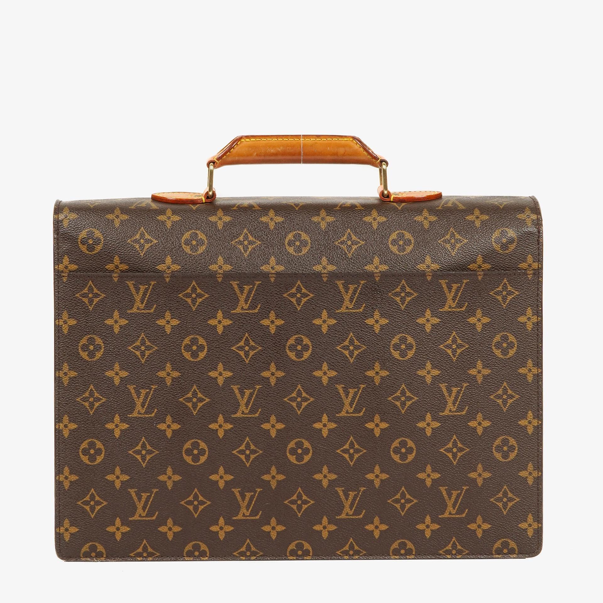 Louis Vuitton Serviette Ambassador Aktentasche aus Monogram Canvas