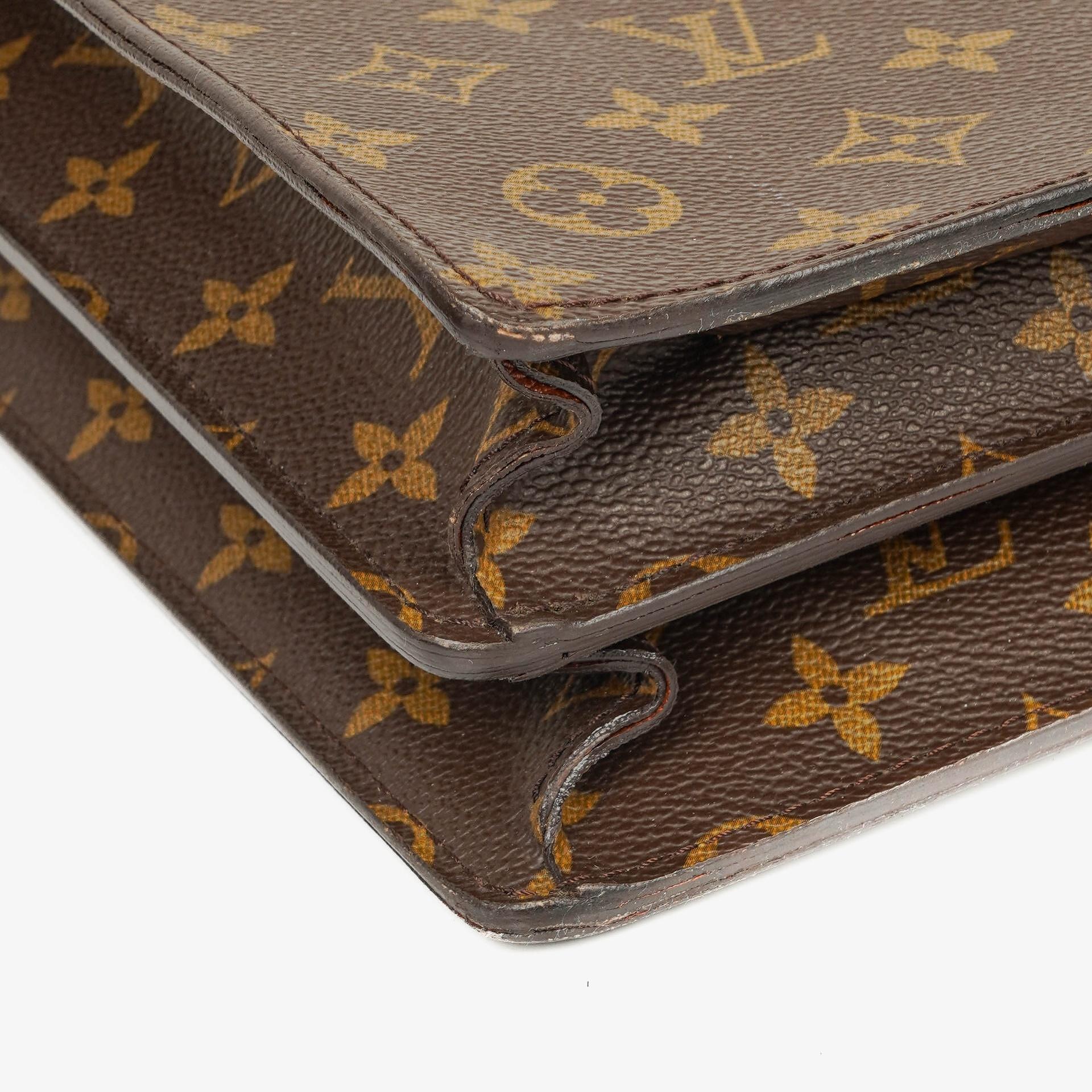 Louis Vuitton Serviette Ambassador Aktentasche aus Monogram Canvas