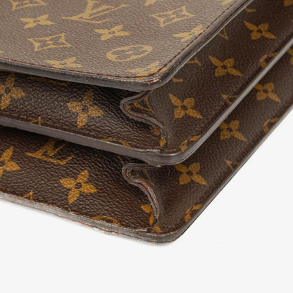 Louis Vuitton Serviette Ambassador Aktentasche aus Monogram Canvas