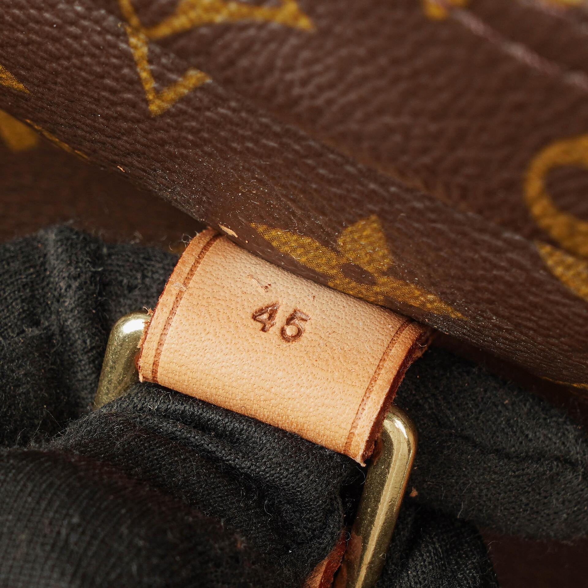 Louis Vuitton Sirius 45 Reisetasche aus Monogram Canvas