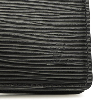 Louis Vuitton Kleine Ring Agenda Cover Schwarz EPI Leder