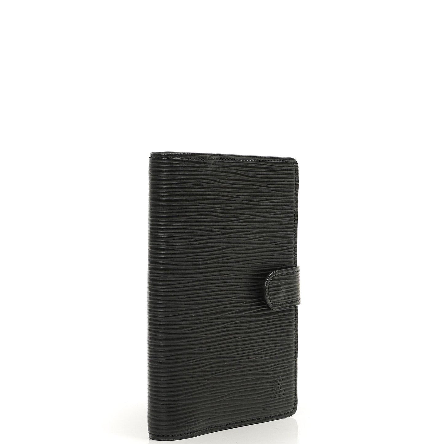 Louis Vuitton Kleine Ring Agenda Cover Schwarz EPI Leder