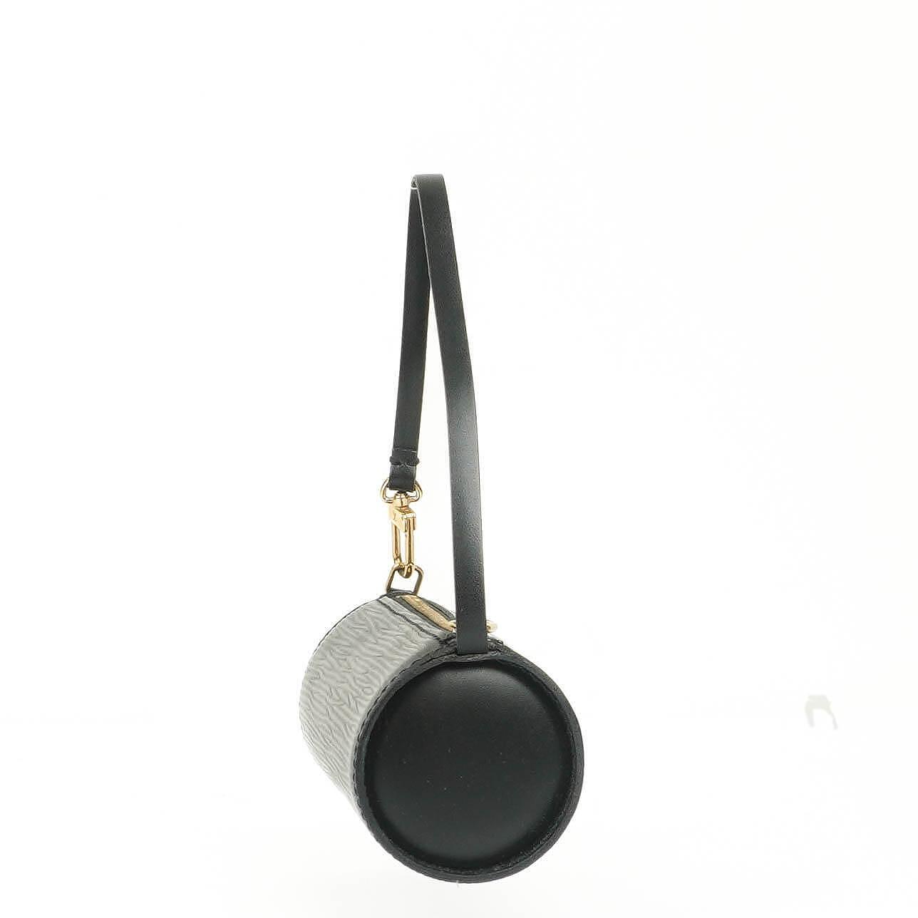 Louis Vuitton Soufflot Handtasche aus schwarzem Epi-Leder