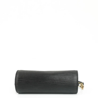 Louis Vuitton Soufflot Handtasche aus schwarzem Epi-Leder