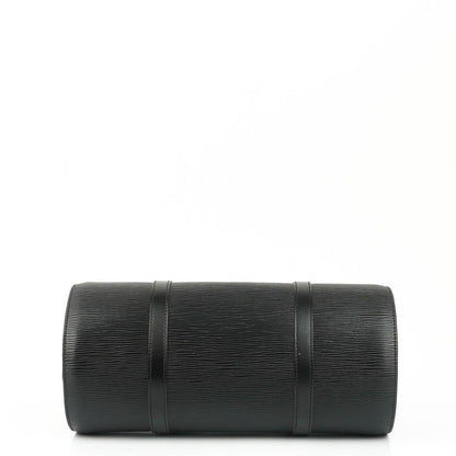 Louis Vuitton Soufflot Handtasche aus schwarzem Epi-Leder