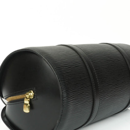 Louis Vuitton Soufflot Handtasche aus schwarzem Epi-Leder