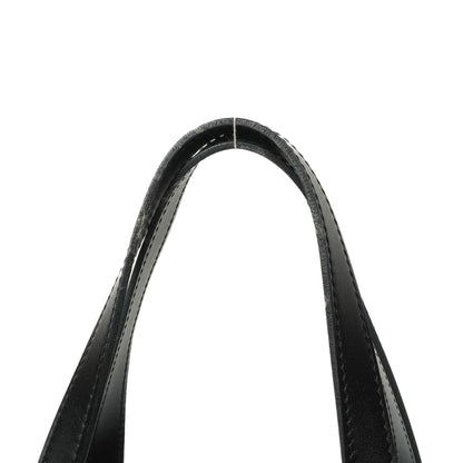 Louis Vuitton Soufflot Handtasche aus schwarzem Epi-Leder