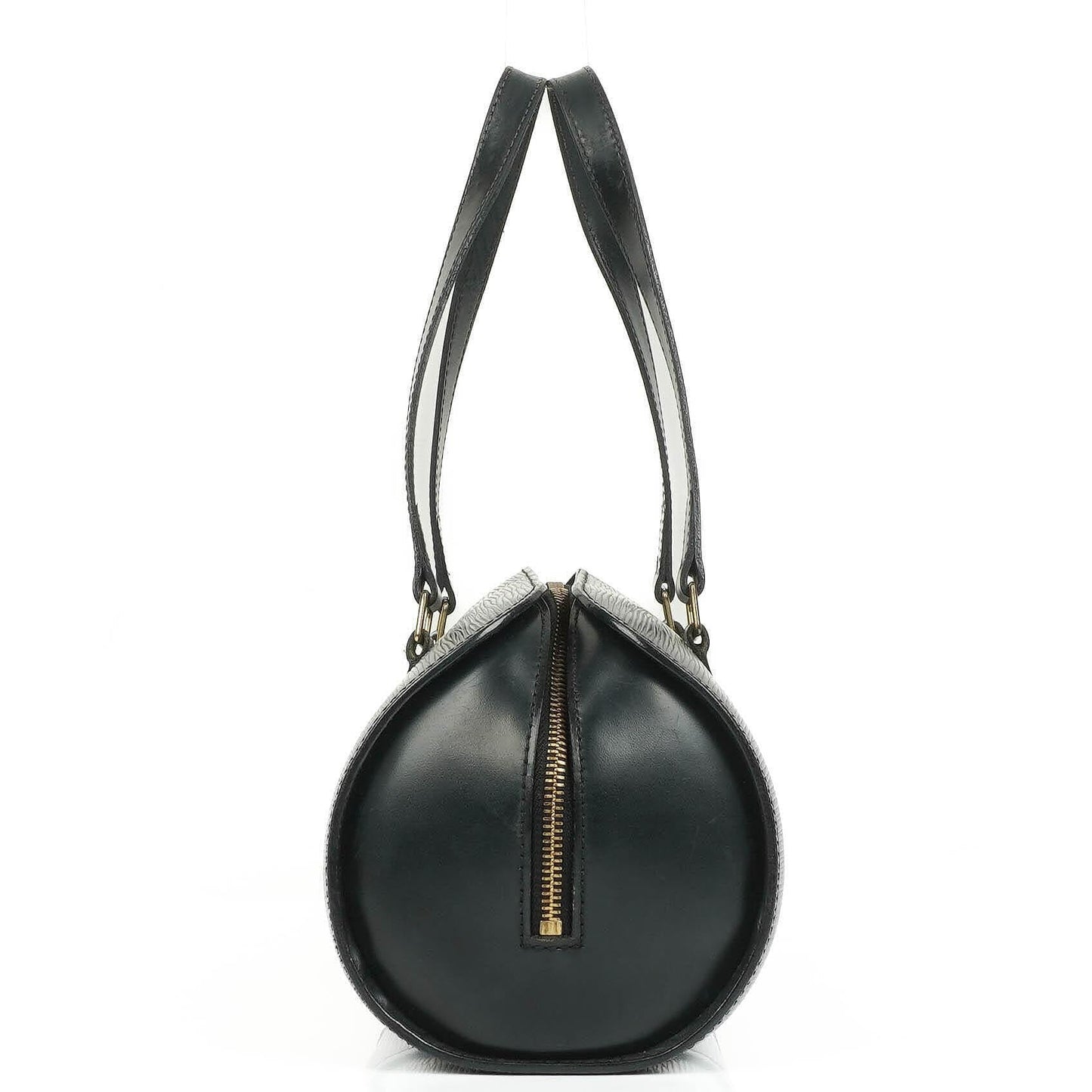 Louis Vuitton Soufflot Handtasche aus schwarzem Epi-Leder