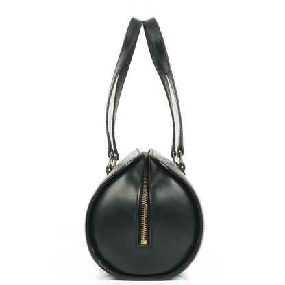 Louis Vuitton Soufflot Handtasche aus schwarzem Epi-Leder