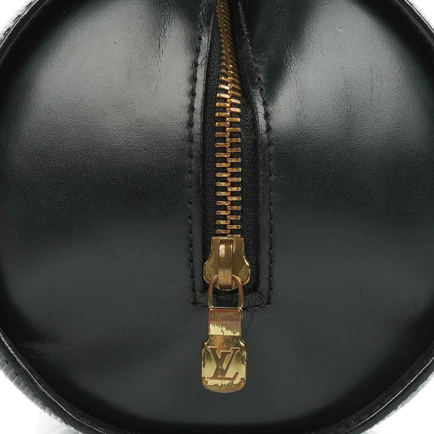 Louis Vuitton Soufflot Handtasche aus schwarzem Epi-Leder