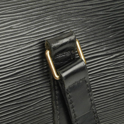 Louis Vuitton Soufflot Handtasche aus schwarzem Epi-Leder