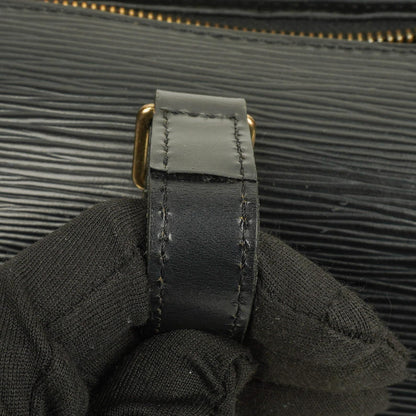 Louis Vuitton Soufflot Handtasche aus schwarzem Epi-Leder