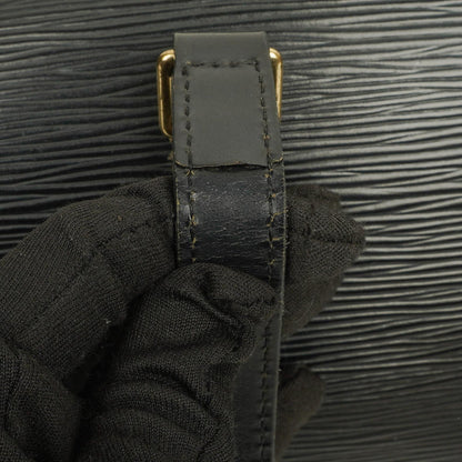 Louis Vuitton Soufflot Handtasche aus schwarzem Epi-Leder