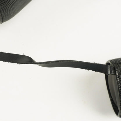 Louis Vuitton Soufflot Handtasche aus schwarzem Epi-Leder
