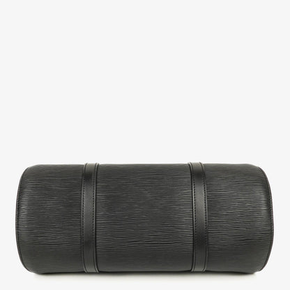Louis Vuitton Soufflot Handtasche aus schwarzem Epi-Leder